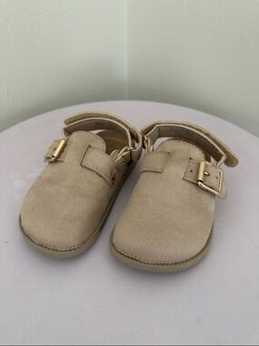Primemark Neutral Tan Suede Strap Sandals